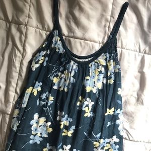 Abercrombie Floral Tank Top